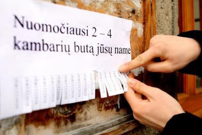Klaipėdoje butų nuomai taikoma 17 proc. nuolaida 
