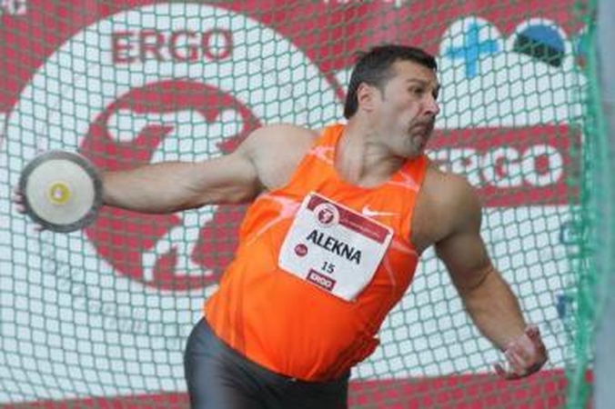 Disko metikas V.Alekna pagerino sezono asmeninį rekordą