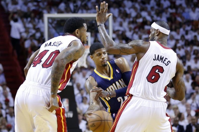 „Heat“ sustabdė „Pacers“ lyderį ir šventė pergalę Majamyje