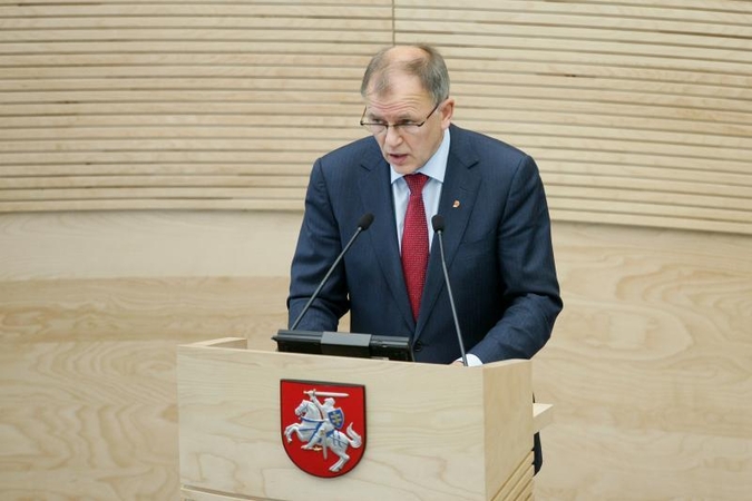 URK atsakingas už užsienio politiką, o ne NSGK