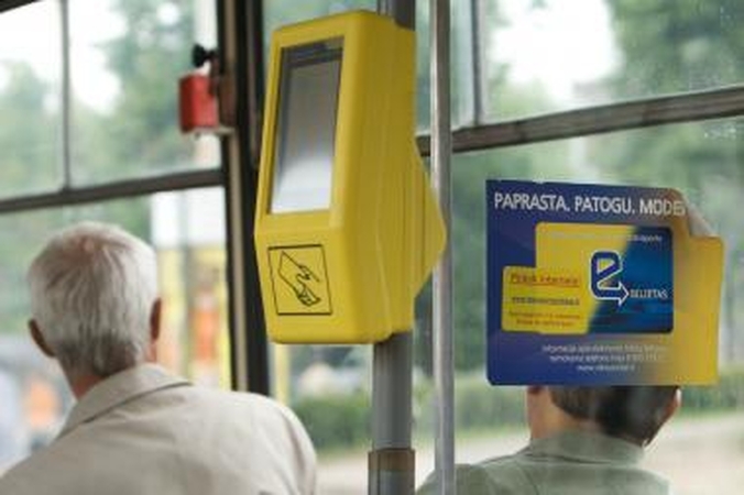 Elektroninis bilietas Klaipėdoje pradės veikti lapkritį