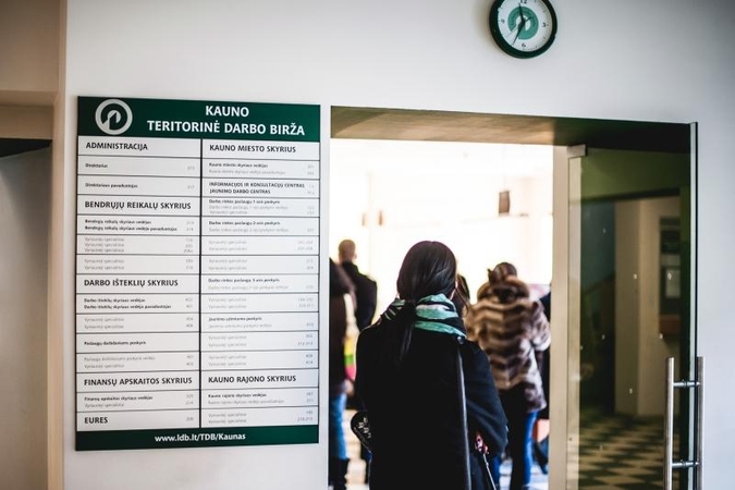 Bedarbystė Kaune mažesnė nei visoje Lietuvoje
