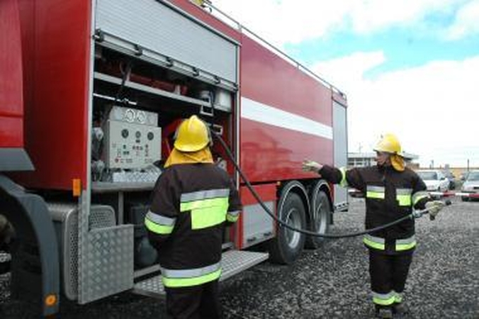 Palangiškių bute užsidegė mikrobangų krosnelė