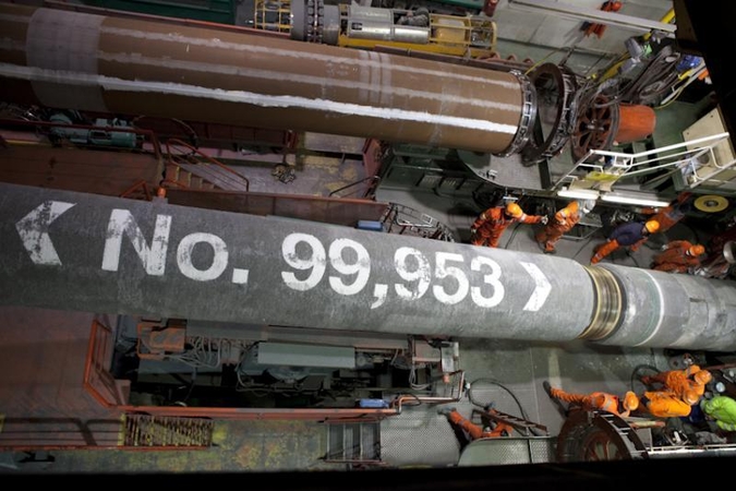 Antrasis „Nord Stream“ vamzdis nutiestas greičiau nei planuota