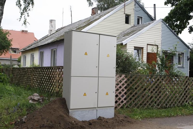 Klaipėdoje elektros skaitiklius iš namų iškels į gatvę