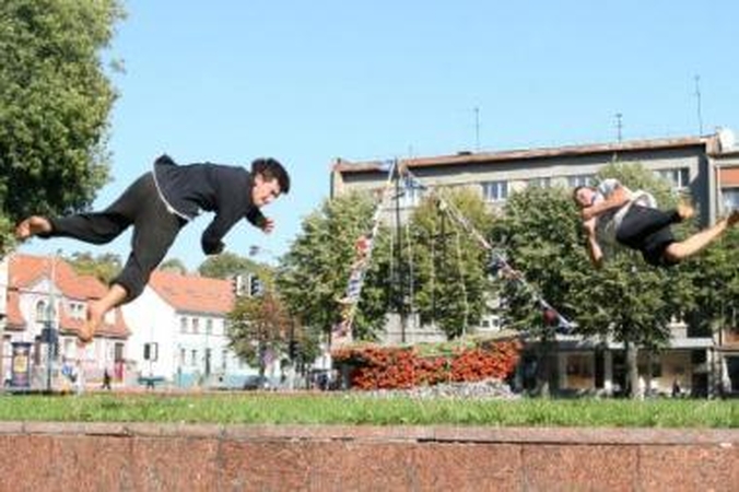 Bendraminčiai: kasdien kartu treniruodamiesi Vladas ir Albertas pastebi ir vienas kito klaidas, ir progresą.
