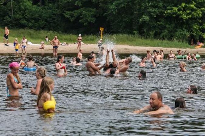 Miesto paplūdimiai anšlago nesulaukė