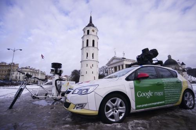 Turistus vilios patobulintais žemėlapiais