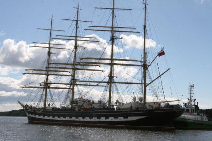 Burių sezoną mieste atidarys "Kruzenshtern"