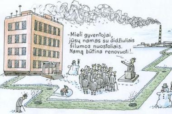 Renovacijai reikia daugybės litų
