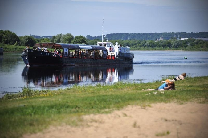 Po darbų – atgaiva               prie vandens   