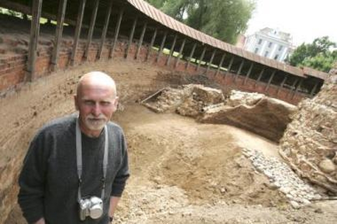 Atkasė: atrastas pirmosios Kauno pilies bokšto liekanas A.Žalnierius vadina netikėtumu, kuris keičia Lietuvos pilių istoriją.