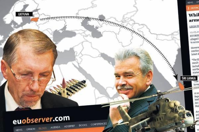 Reputacija: buvęs premjeras G.Kirkilas ir verslininkas J.Borisovas neigia, kad Lietuva galėjo tiekti ginklus Šri Lankos valdžiai.