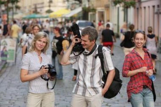 Idėja: šventės organizatoriai kvietė visus atsinešti fotoaparatus.