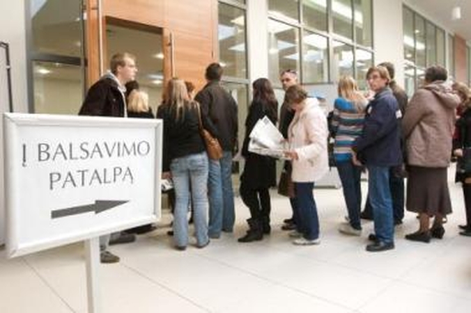 Lietuvoje rinkėjų skaičius gali gerokai sumažėti