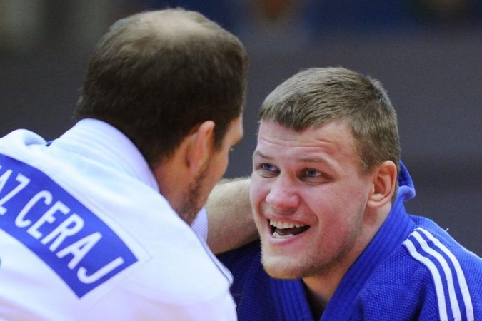 Dziudo meistrai olimpiadoje nestokos motyvacijos