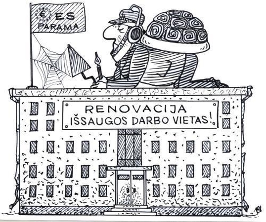 Šalį išgelbės renovacija