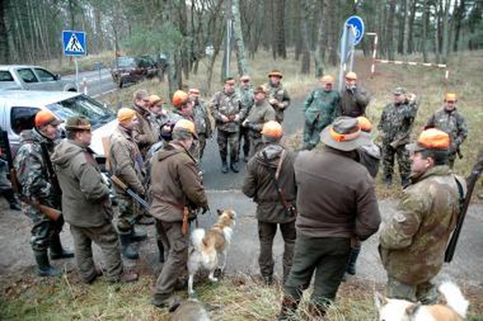 Kuršių nerijos miškuose – elito medžioklės (papildyta)