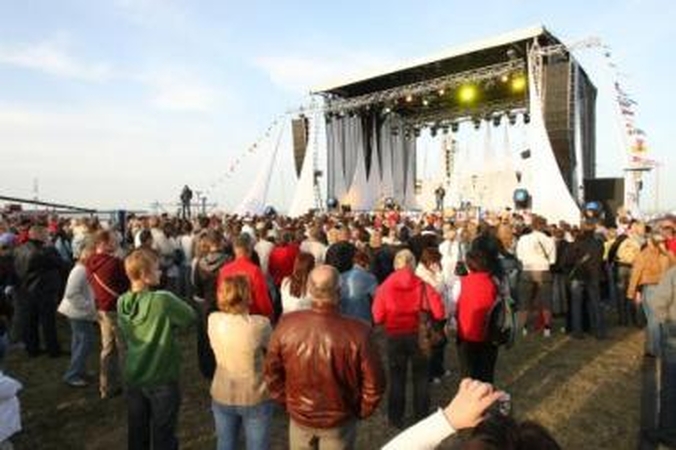 Tradicija: festivalyje beveik kiekvienais metais galima išgirsti S.Povilaičio dainų.