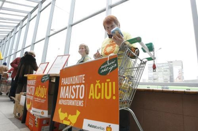 Klaipėdiečių auka – dosni
