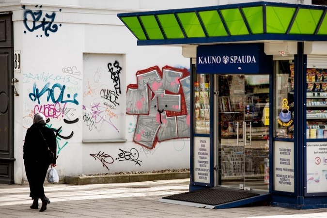 Miesto valdžia gena lauk ir spaudos kioskus