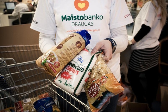 Pagalbos maistu poreikis Klaipėdoje nemažėja
