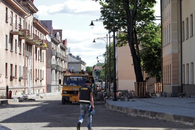 J.Janonio gatvėje –  išskirtinės detalės   
