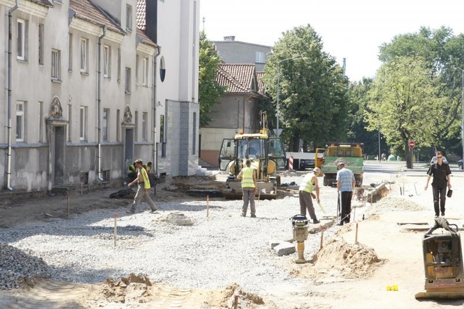 Į J.Janonio gatvę sugrįš akmenys