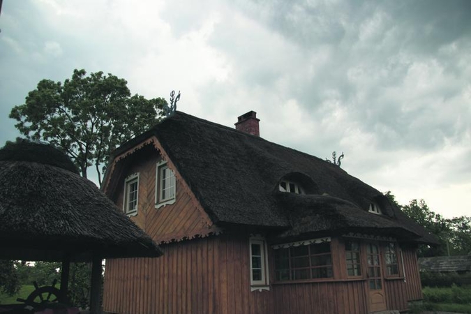 Nendrių stogus   įvertina   tik žinovai  