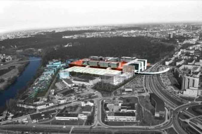 Naujas "Akropolis" Vingio parkui nepakenks?