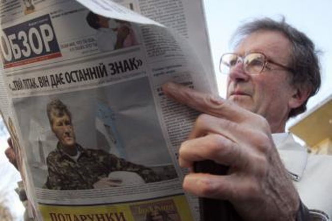 Ukrainos likimas atsidūrė tautos rankose