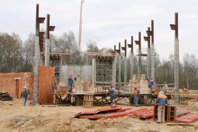 Nuostoliai: onkologijos centro statybvietė nukenčia trečią kartą.