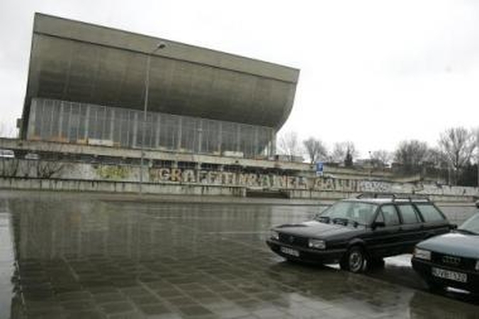 Išsaugos: Sporto rūmų išorė nebus keičiama. Planuojama renovuoti pastato fasadą, stogą, pakeisti langus.