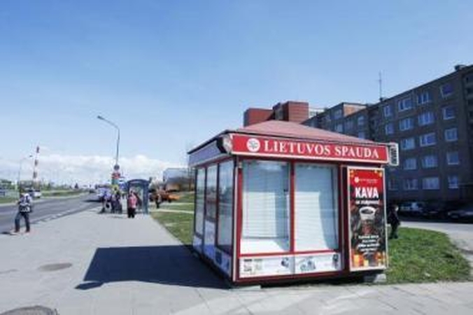 Nauja: gyventojų patogumui I.Simonaitytės gatvės ir Statybininkų prospekto sankirtoje prieš keletą dienų buvo pastatytas spaudos kioskas.