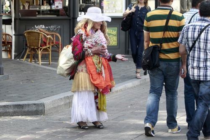 Miesto nebetrikdo išmaldos prašytojai?