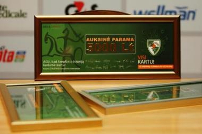 "Žalgirio" kalendorius: sertifikatai paruošti