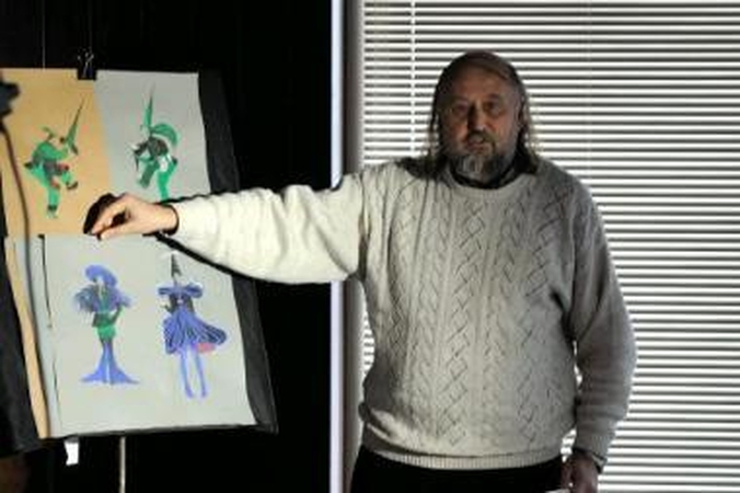 Naujiena: G.Padegimas prisipažino, kad "Bruknelė" jam visiškai nauja patirtis, nes jis pirmą kartą stato operą vaikams.