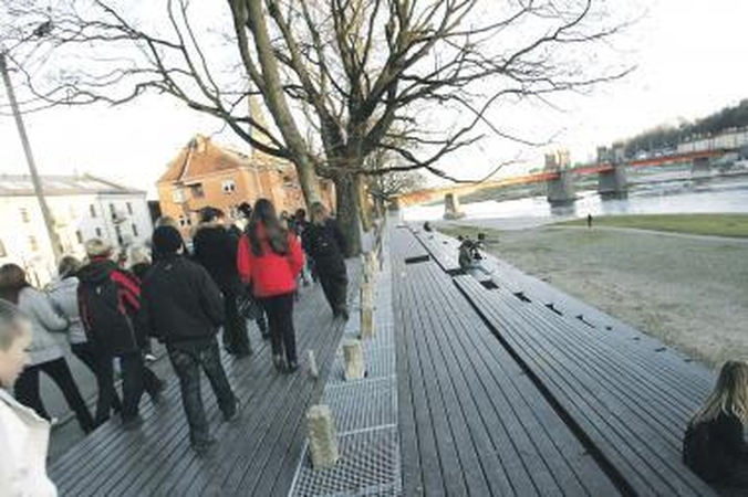 Santakos suolai žiemos nebijo