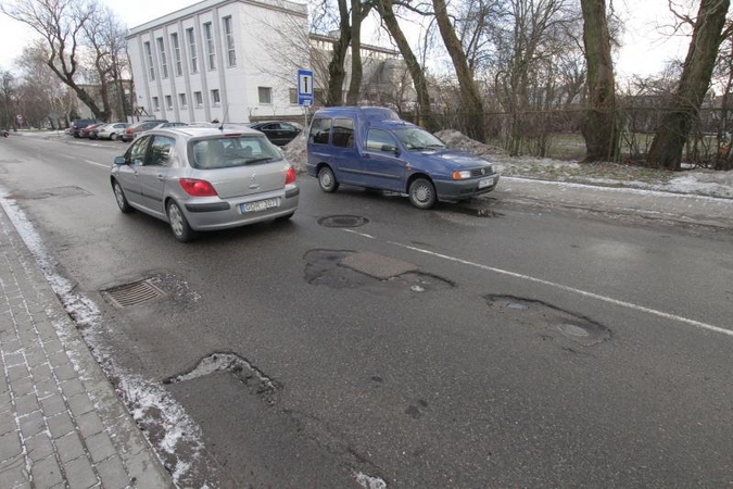 Uostamiesčio gatvių remontui trūksta lėšų