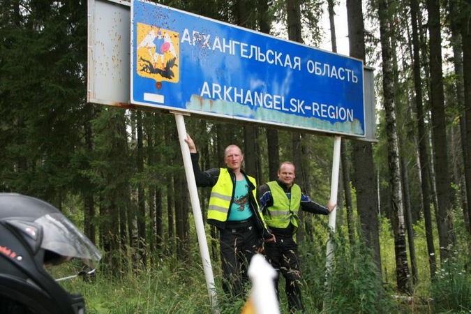Kelionėje į Archangelską paaiškėjo, kaip rusai myli V. Putiną