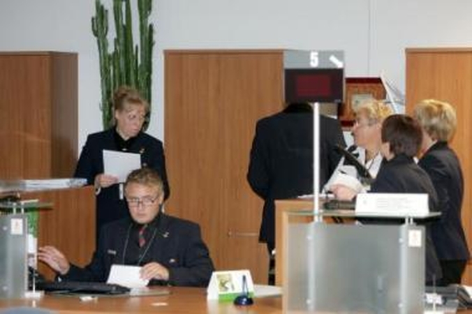 Paprasta: sugedus sistemai, į miesto savivaldybę atėjusių interesantų dokumentai buvo pildomi ranka.