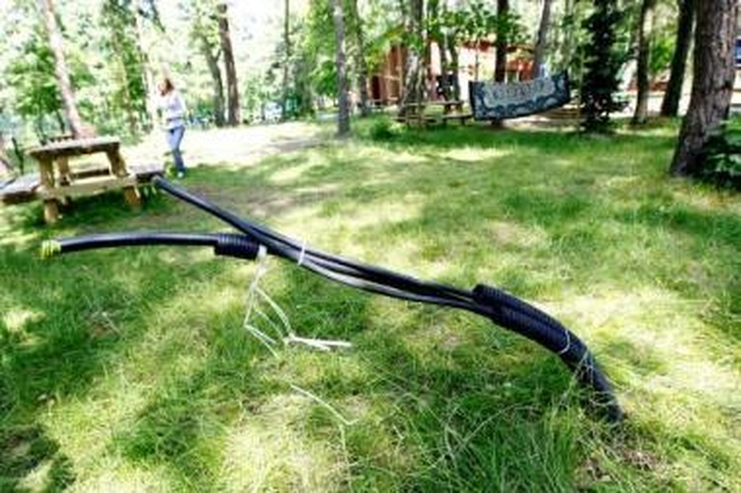 Pavojus: ES reikalavimus atitinkantis kempingas veiklą pradėjo incidentu.