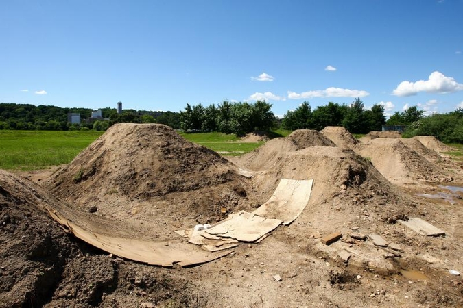 Ar ekstremalų trasa Nemuno saloje nekelia pavojaus?