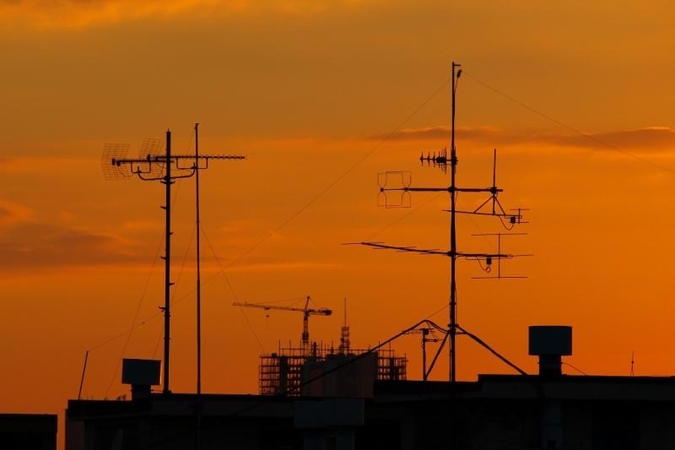 Televizijos antena pasirūpins namo administratorius