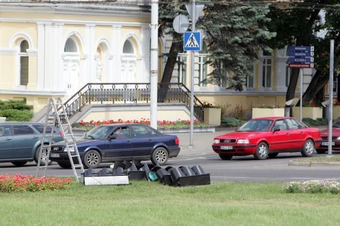 Šviesoforai visų problemų neišspręs