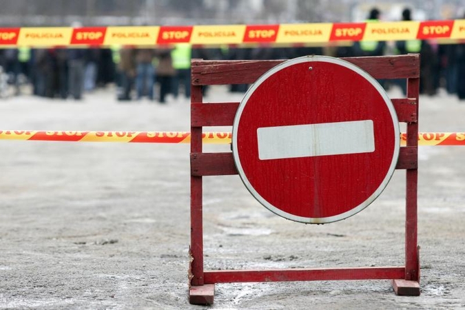 Paupio gatvėje   bus   draudžiamas   eismas