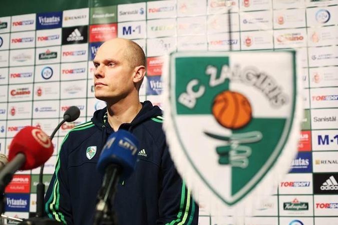 S. Štombergas: penktadienį „Žalgiriui“ būtina laimėti