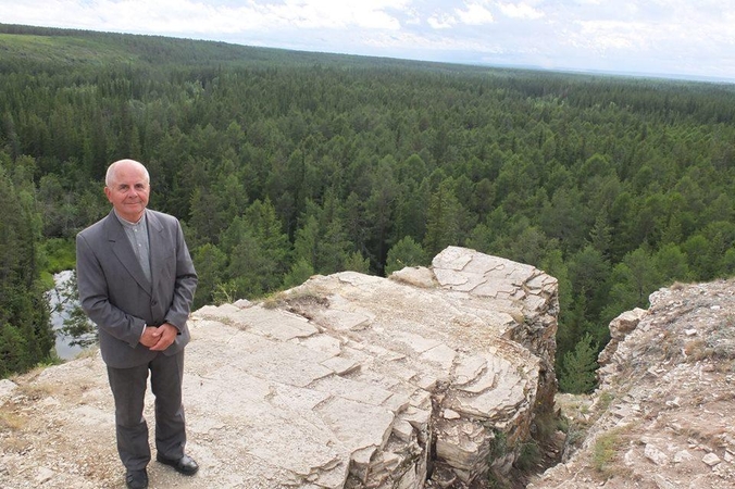 S. Tamkevičius į tremties vietas Sibire sugrįžo po 30 metų