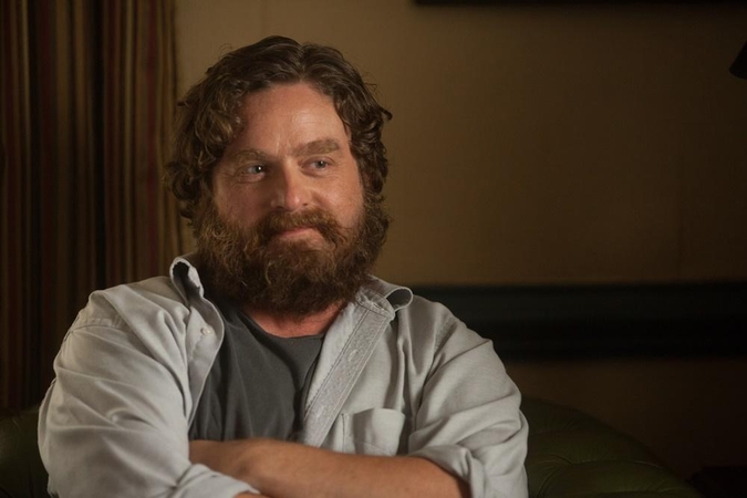 Aktorius Z. Galifianakis – viena tingiausių Holivudo žvaigždžių