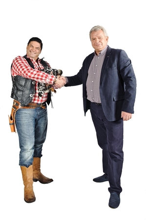 Realybės šou „IššŪKIS kaime“ vagoje – vyriškas vedėjų duetas